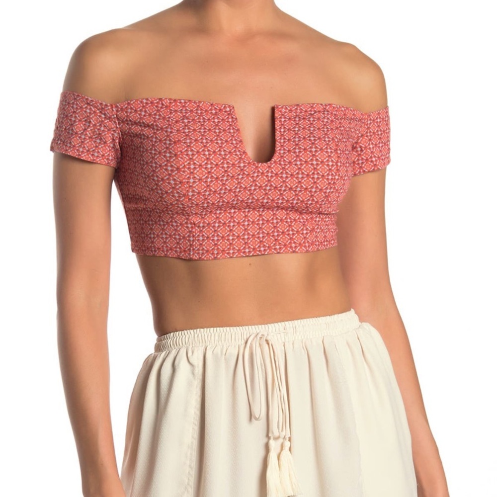 Free People Lucky Now Brami crop top